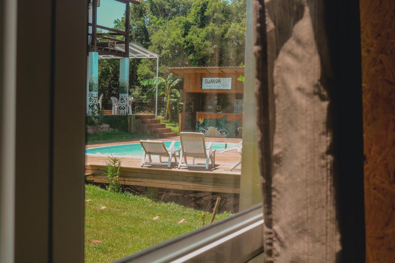 Pousada Guarda Beach House Guarda do Embaú Exteriör bild